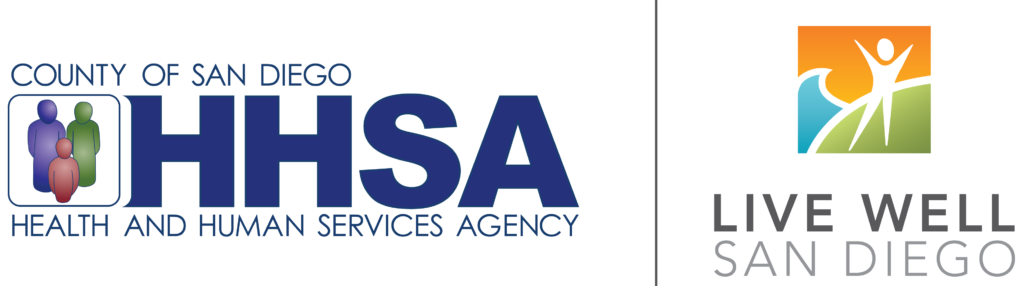 A black background with the words services agency in blue.
