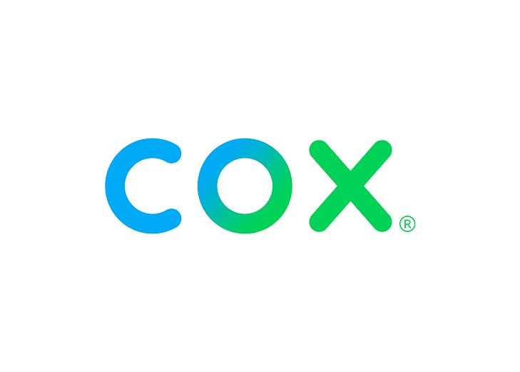 cox logo A blue and green logo for cox.