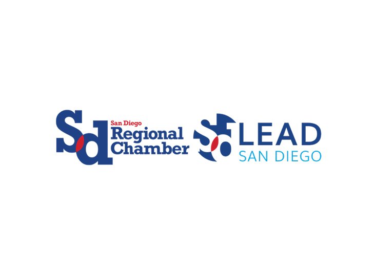 SD lead logo square A logo for the san diego regional chamber of leade